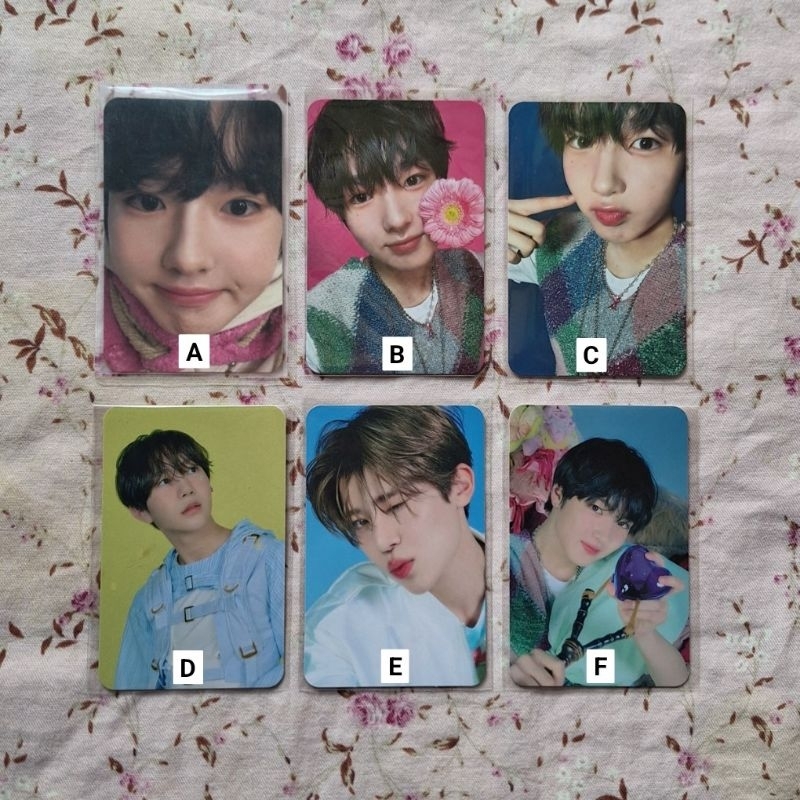 READY STOCK photocard sakuya zoom ryo nct wish sion song bird digipack album limited edition jepang 