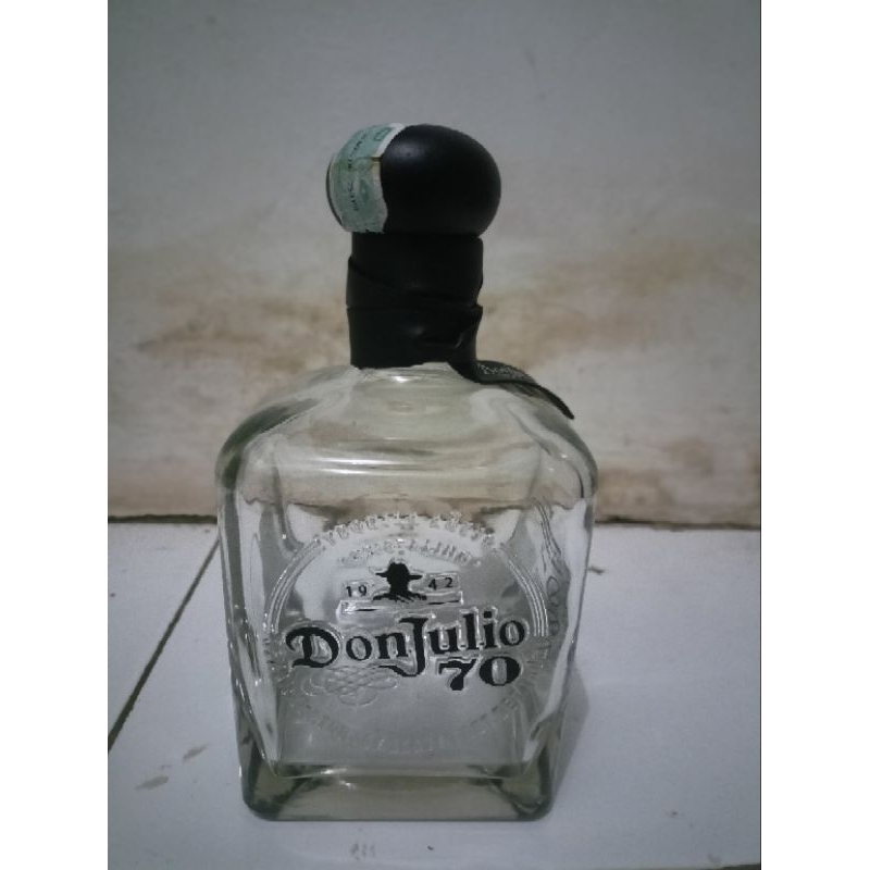 Botol Bekas Don Julio 70 Cristalino Tequila