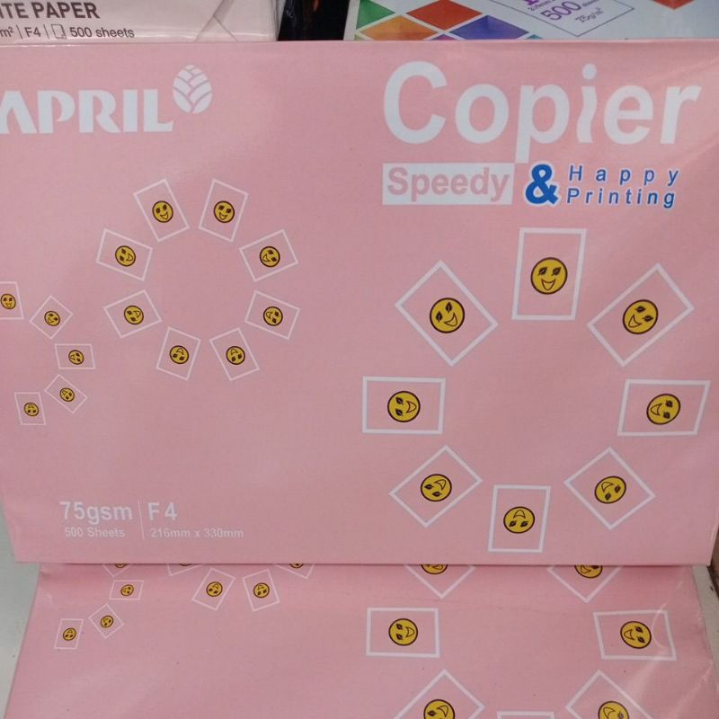 

Kertas Copier F4 75gr 1Rim (500sheets) 216mm x 330mm kertas HVS kertas Fotocopy