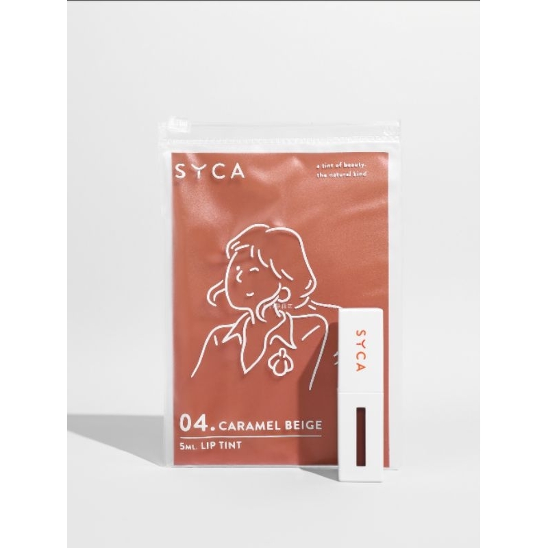 [LAST CHANCE] SYCA Lip Tint 100% Original last stock in Caramel Beige & Wrapped in Nude Color