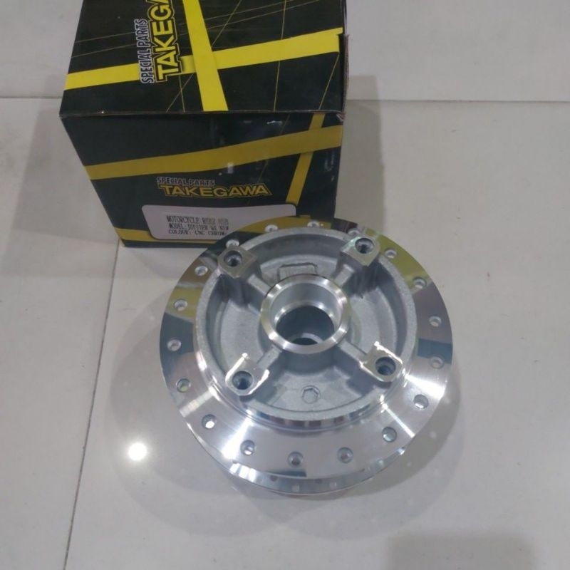 Tromol belakang takegawa dan ride it new mx double disc crom dan hitam