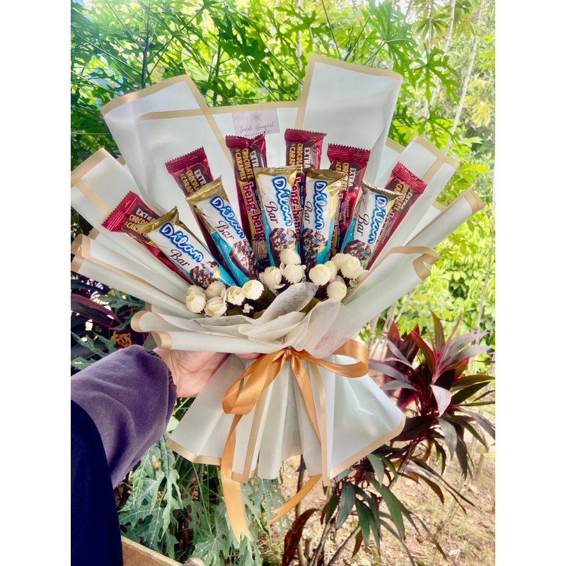 

Buket Snack, Bouquet, bucket untuk hadiah wisuda