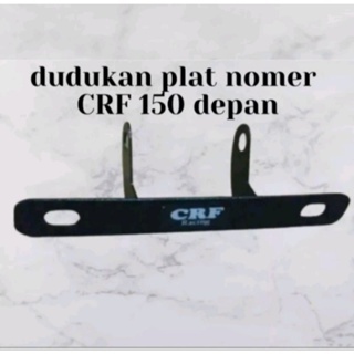 Dudukan plat nomor crf 150 depan dudukan plat nomor crf 150