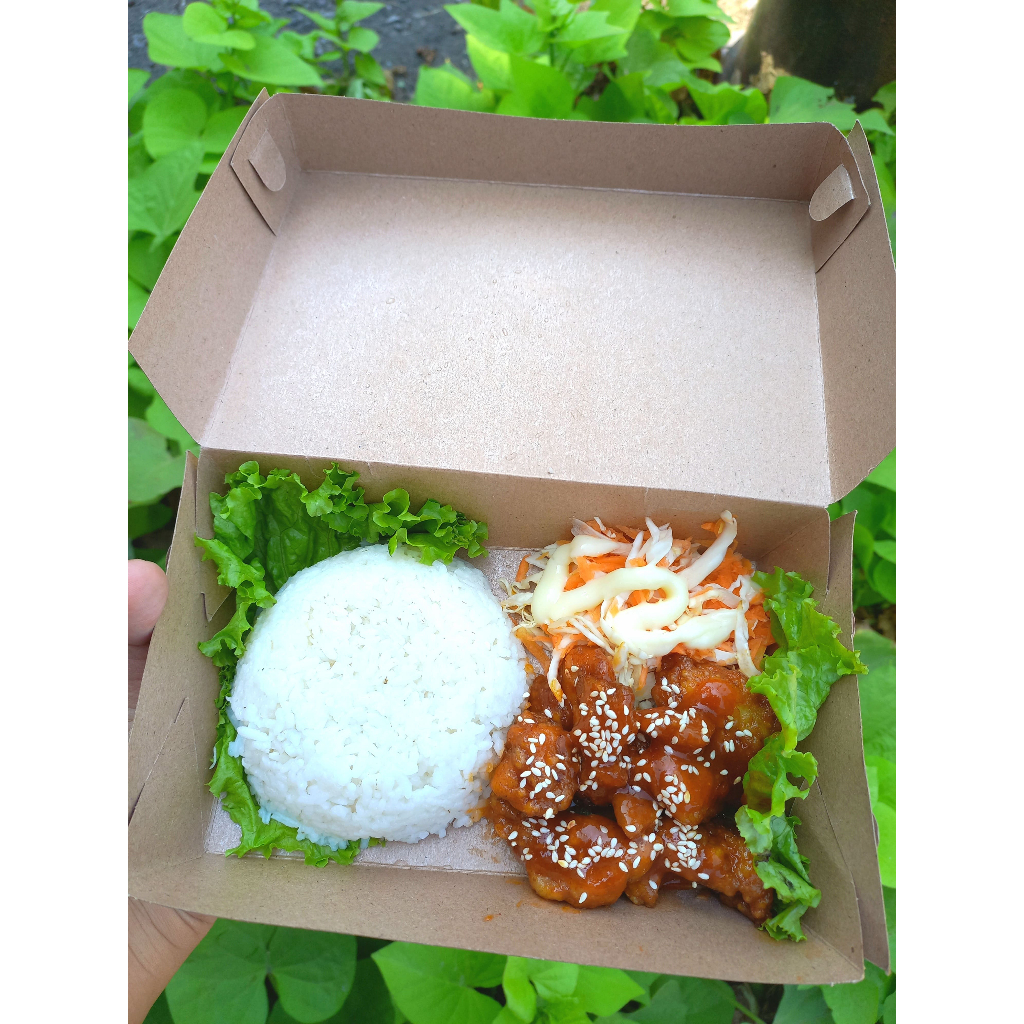 

Korean spicy chicken rice