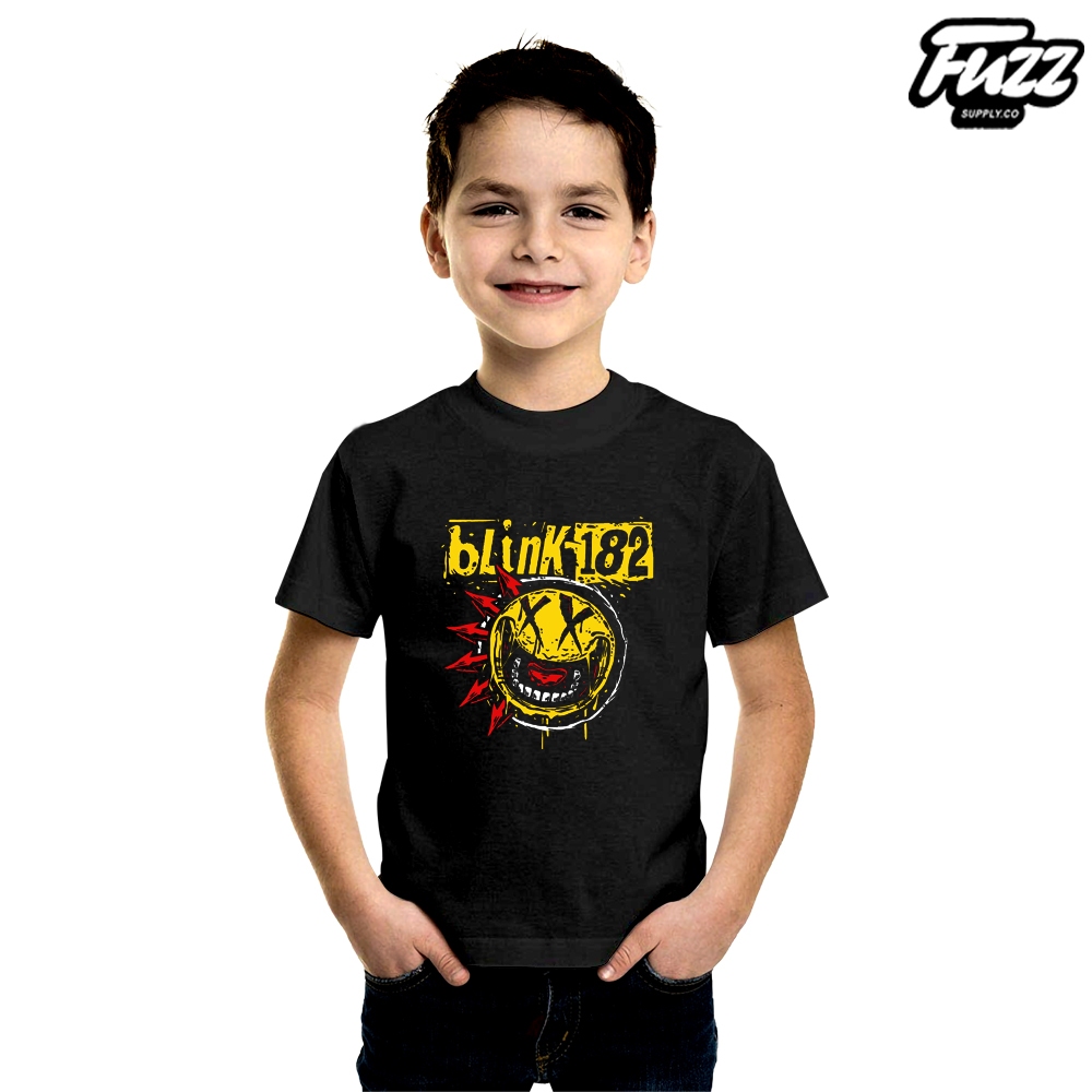 Kaos Band Anak Blink 182 Tshirt Baju Musik Anak Laki Laki Dan Perempuan Umur 1-10 Tahun