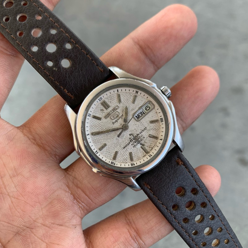 jam tangan vintage seiko 5 superior automatic