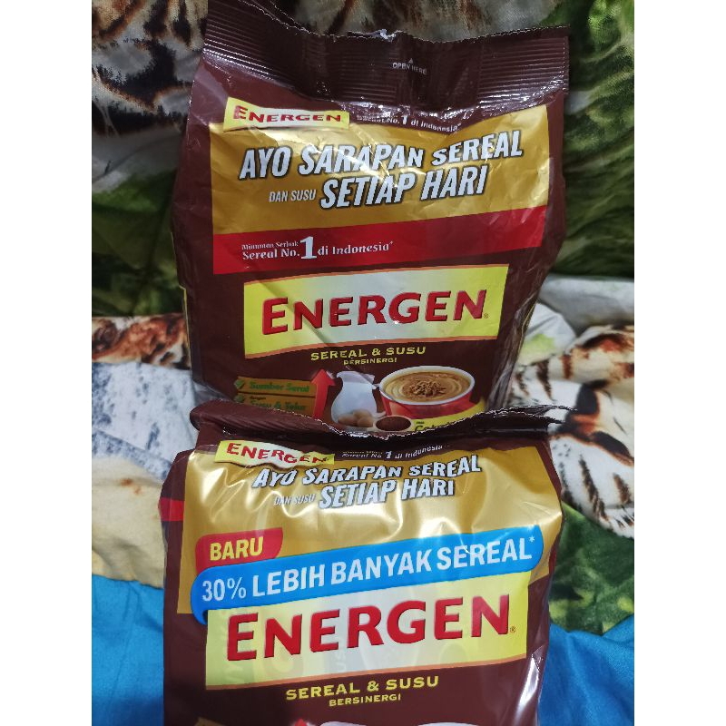 

Energen coklat enak dan menyehatkan isi 10 bungkus