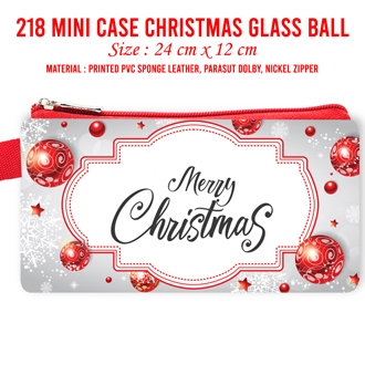 

Mini Case Natal 218 Glass Ball Merah Christmas Case Souvenir Natal Anak Sekolah Minggu