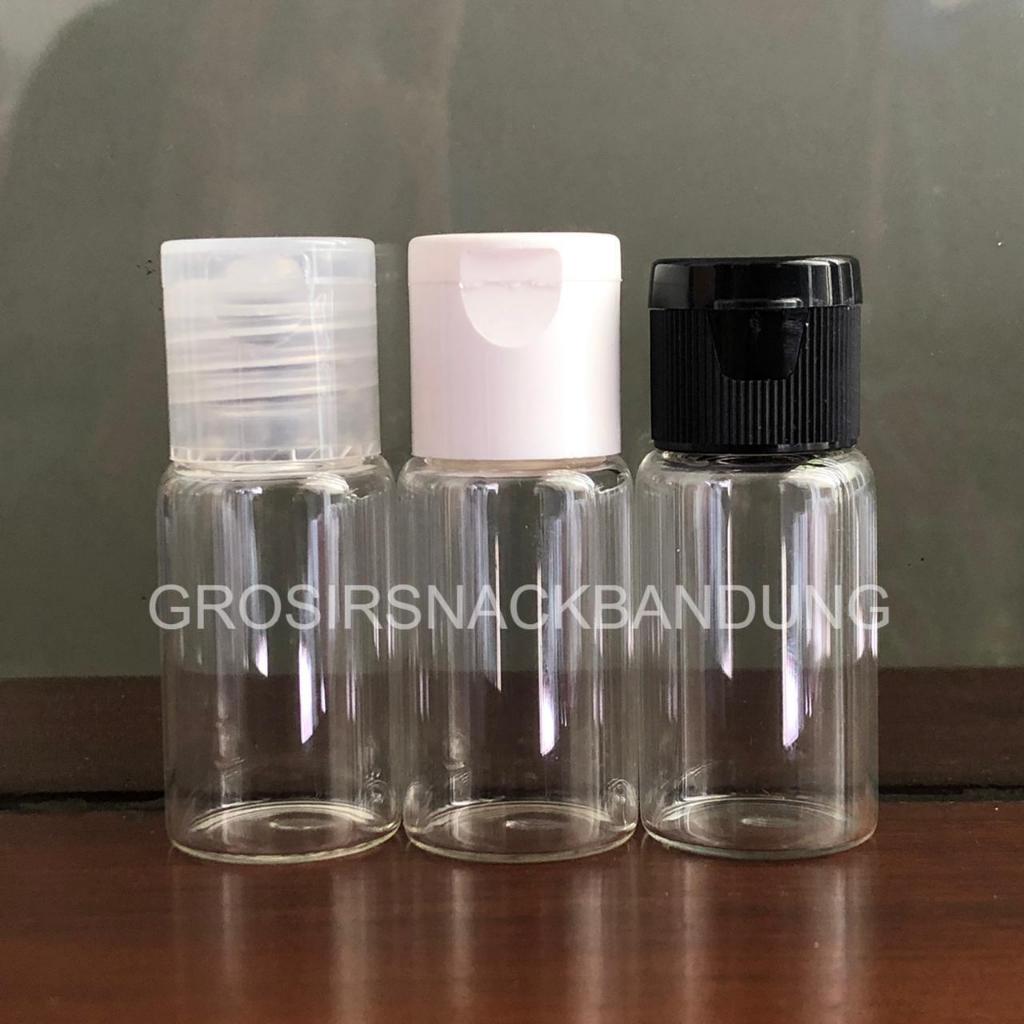 BOTOL KACA FLIPTOP 10ML FLIPTOP / BOTOL FLIPTOP 10ML / FLIPTOP NECK 18 10ML
