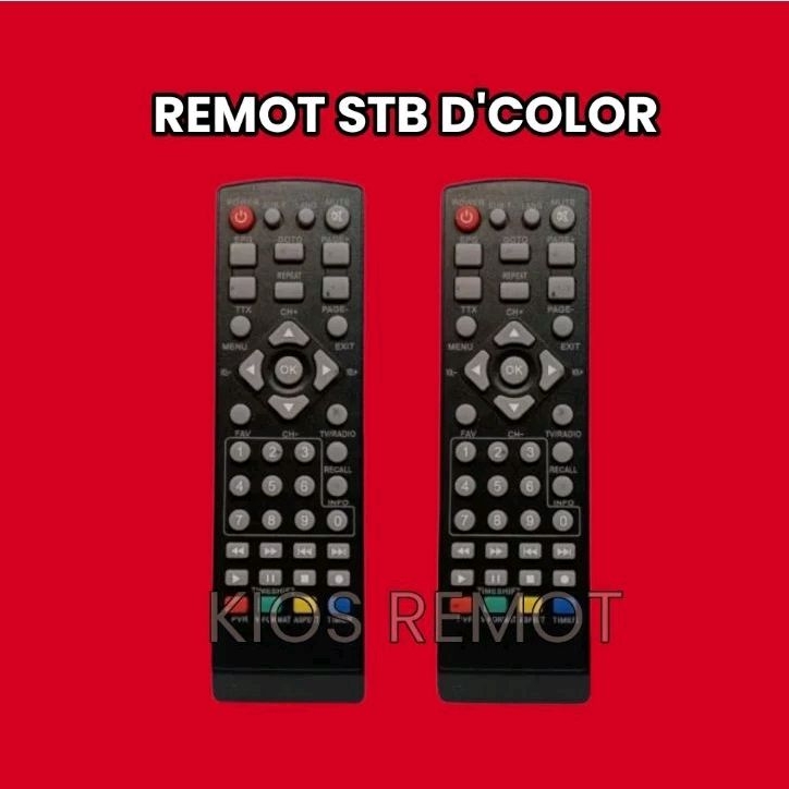 REMOT STB D'COLOR, REMOT SET TOP BOX D'COLOR