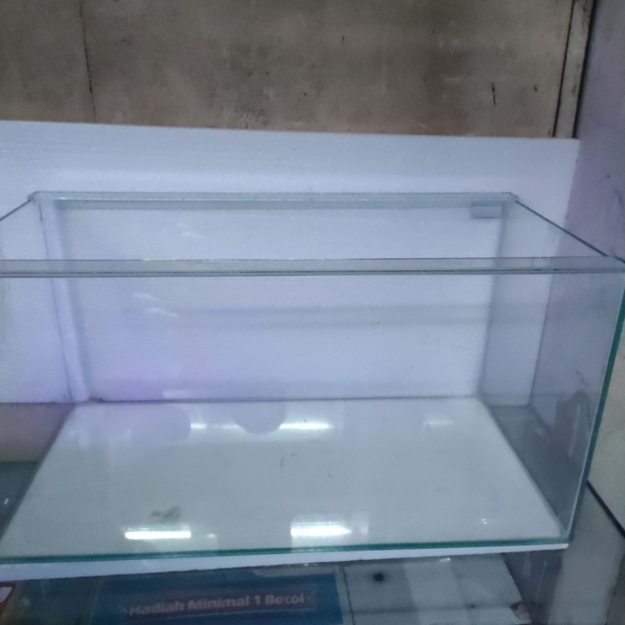 AQUARIUM AKUARIUM POLOS GOSOK HALUS UK 60X30X30