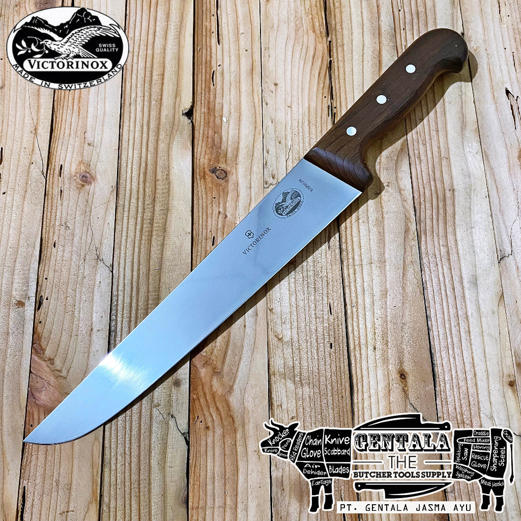 Pisau Butcher/Sembelih Victorinox 28cm Rosewood Handle