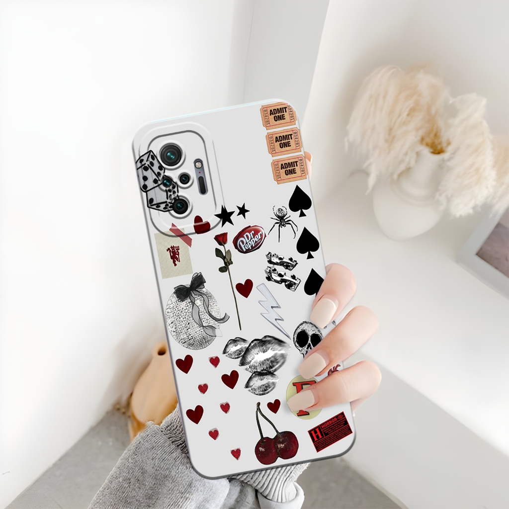 Softcase Xiaomi Redmi Note 10/10S - Casing Xiaomi Redmi Note 10/10S Case Abstrak Rainbow.case Bisa r