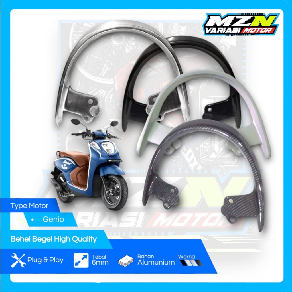 Behel Genio Variasi Behel Honda Genio Model Scoopy 4 Varian Warna