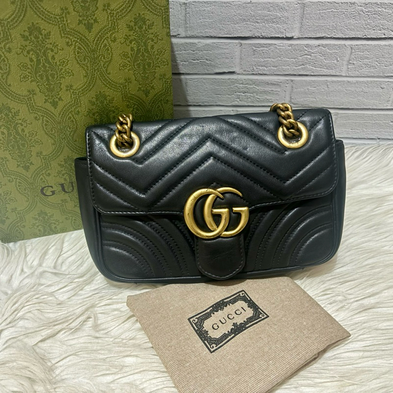 GUCCI MARMONT SMALL (BLACK)