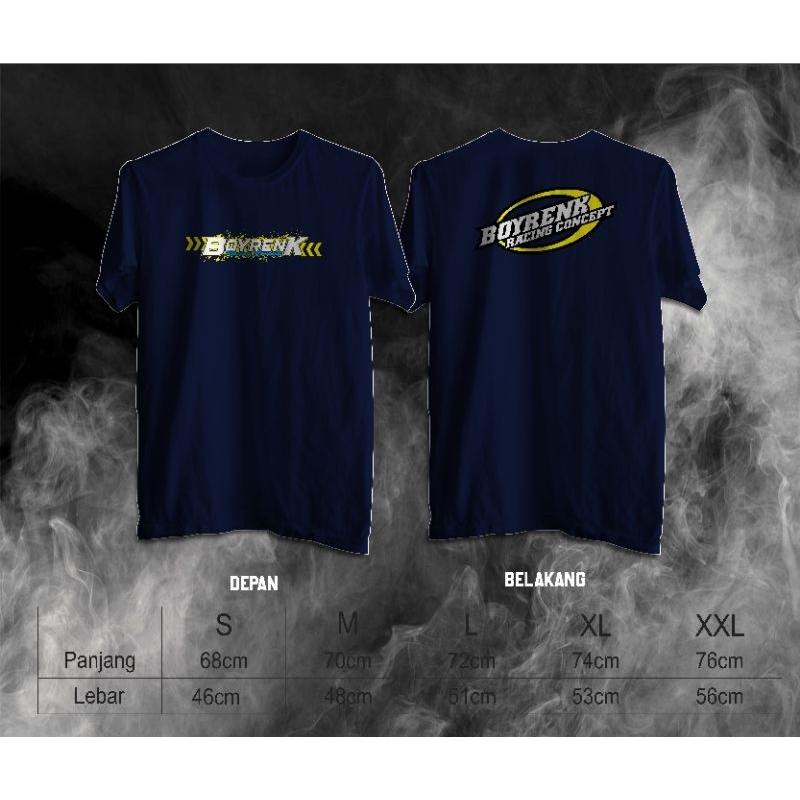 KAOS BOYRENK/BAJU BOYRENK/TERBARU KAOS BAJU DISTRO RACING BY -BOYRENK RACING CONCEPT TERBARU