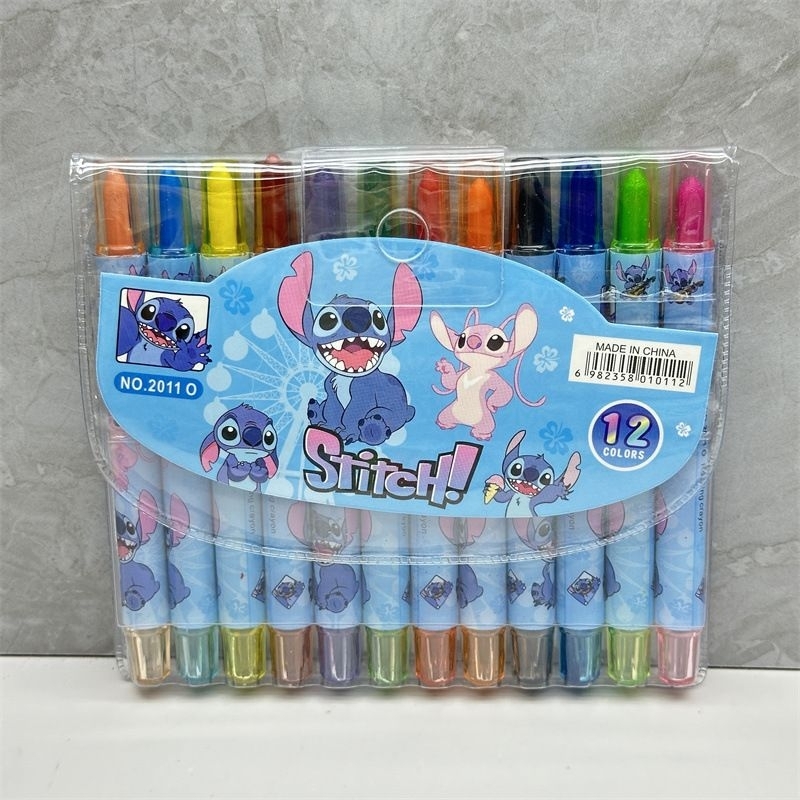 

Crayon Stitch 12 warna Lilostitch mewarnai