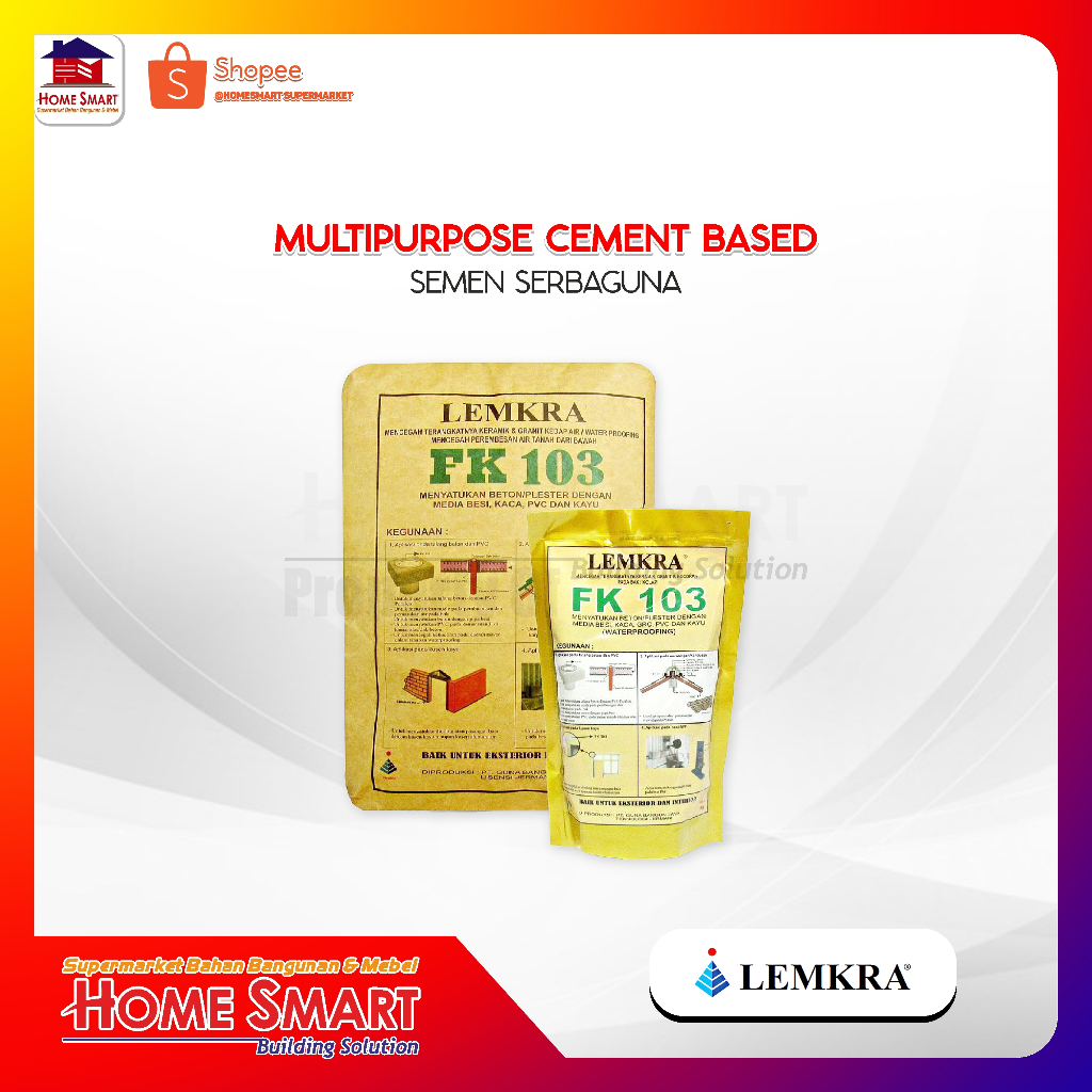 Lemkra FK 103 Fleksibel & Waterproofing Grey 30Kg