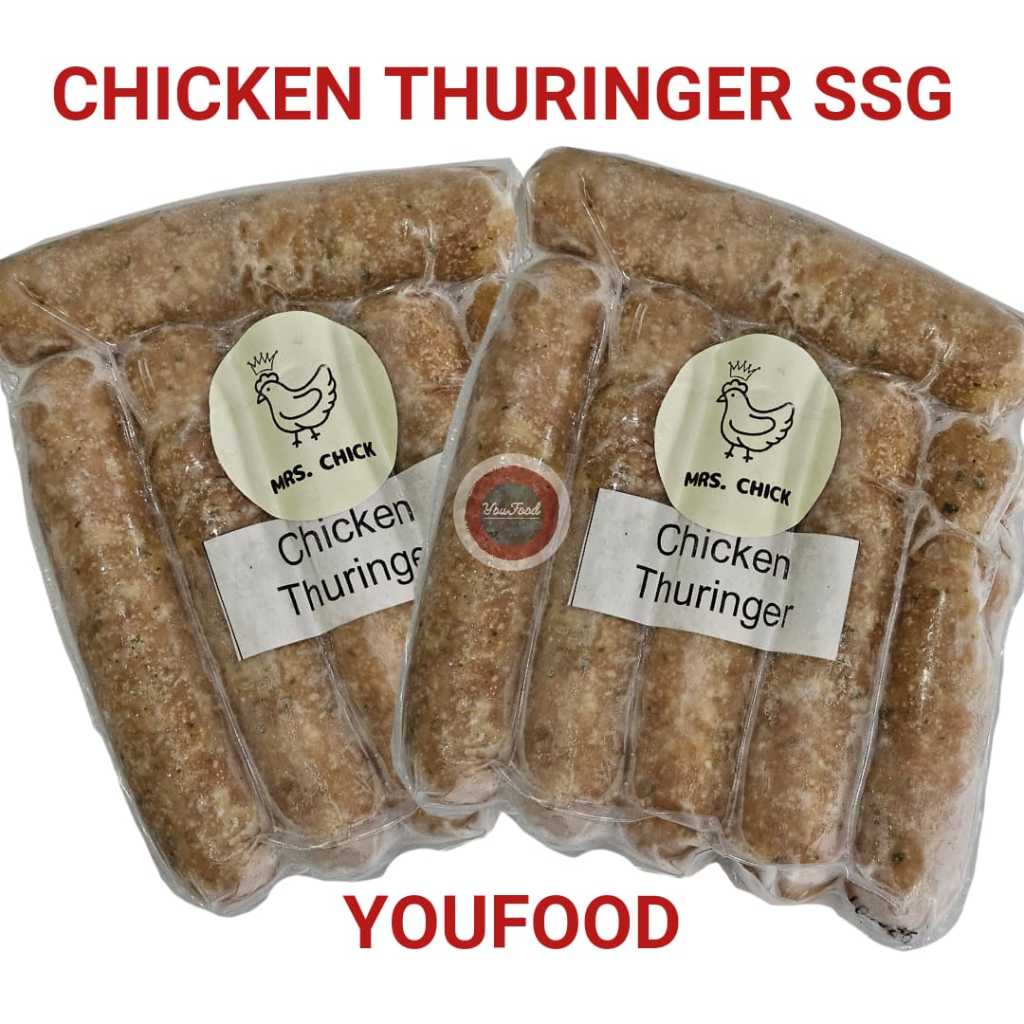 

CHICKEN GERMAN THURINGER SAUSAGE - Sosis Ayam Jerman Thuringer PREMIUM