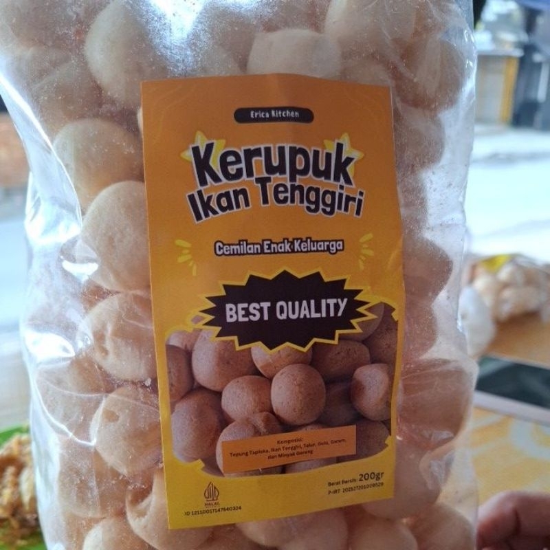 

kerupuk ikan tenggiri 200 gram