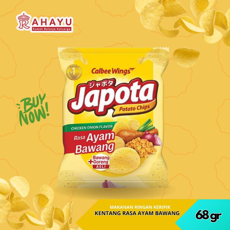 

JAPOTA POTATO CHIO AYAM BAWANG 68 GR