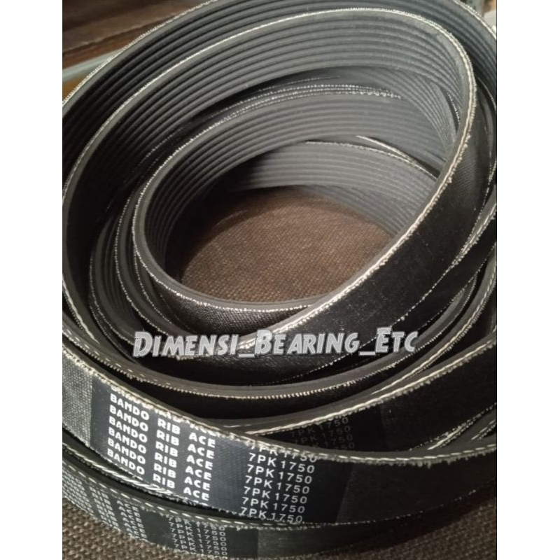V-BELT 7 PK 1750 BANDO - 7PK 1750 BANDO