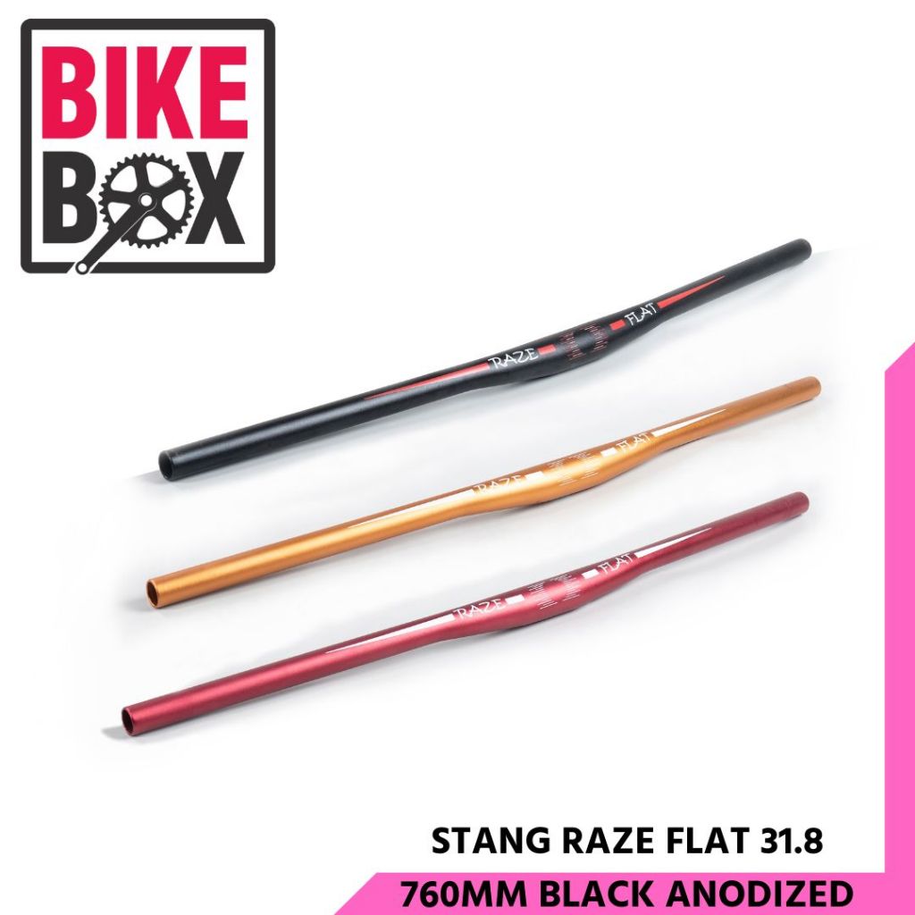 STANG/HANDLE BAR SEPEDA RAZE FLAT (31.8)