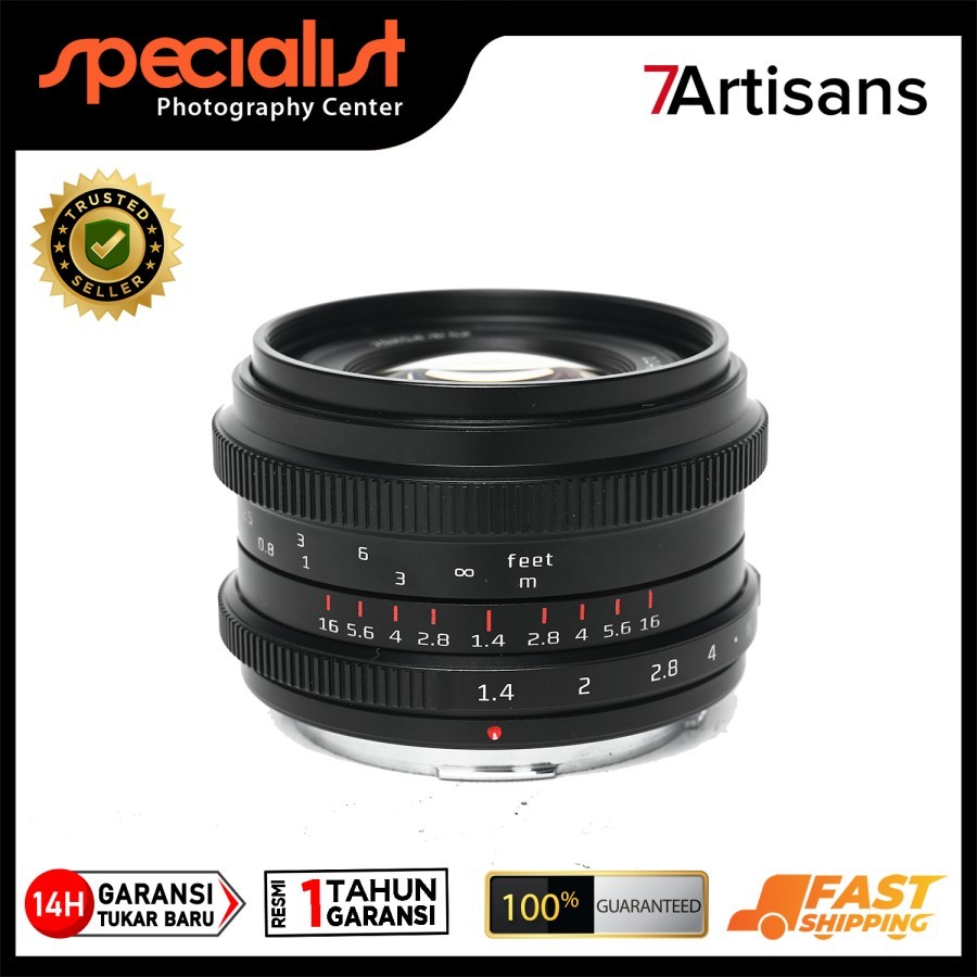 Lensa 7Artisans 35mm F1.4 Full Frame