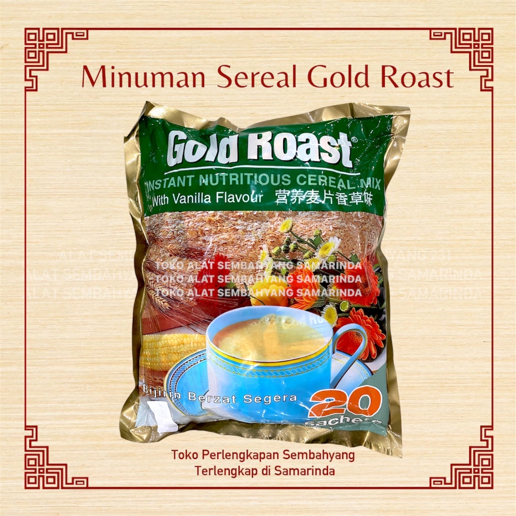 

Minuman Sereal Gold Roast Vanilla / Instant Cereal Mix