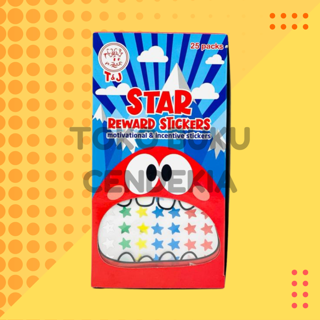 

REWARD STICKER T&J//STICKER HADIAH MERK T&J