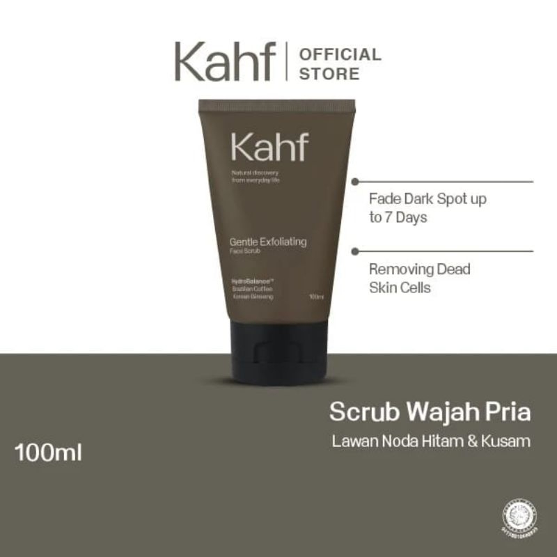 Kahf Gentle Exfoliating Face Scrub