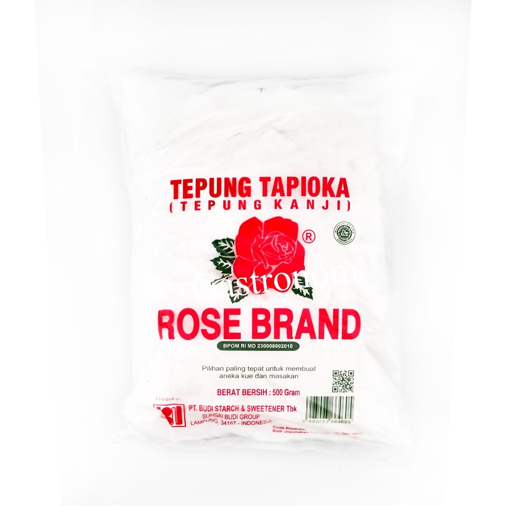 

Tepung Tapioka Rose Brand 500 gr