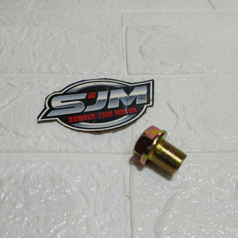 baut tap oli mesin bawah rc100 rc80 rc110 crystal ukuran 17an