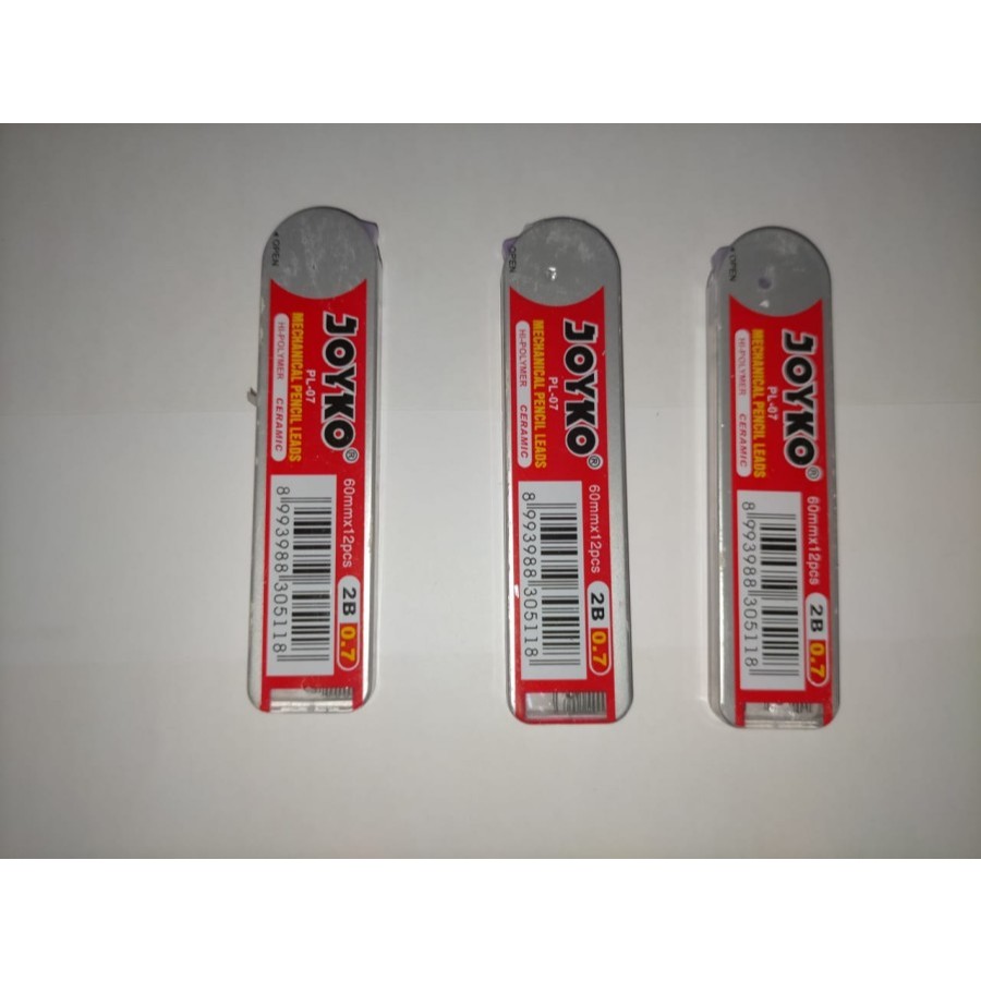 

Pencil Lead / Isi Pensil Mekanik Joyko PL-07 / 2B / 0.7 mm PER TUBE