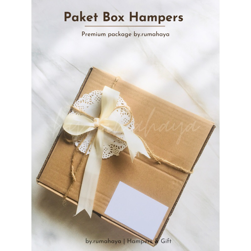 

Paket Box Hampers Vintage | Box package | Gift Box | Box lengkap
