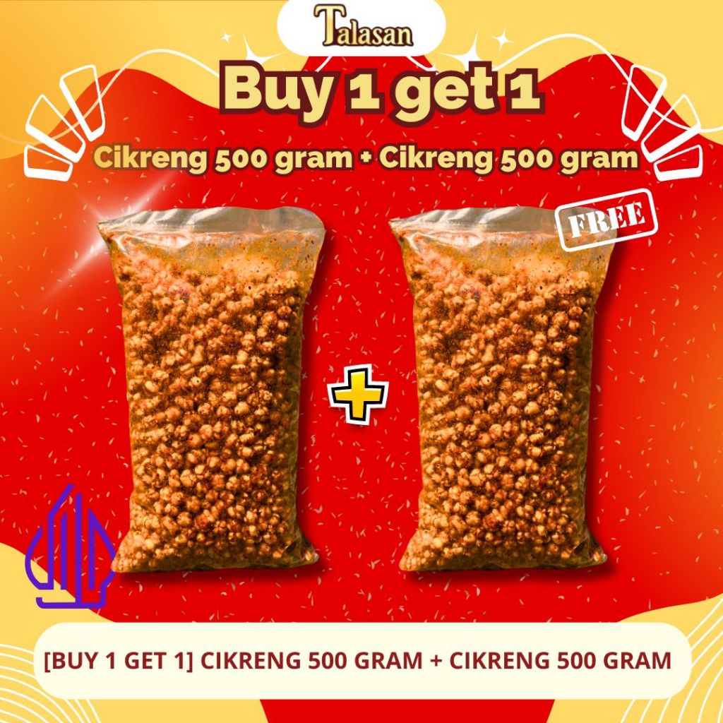 

[ BUY 1 GET 1 FREE ] CIKRENG 500 GRAM + CIKRENG 500 GRAM
