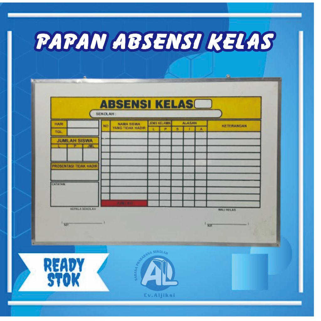 

PAPAN ABSENSI KELAS ESTETIK