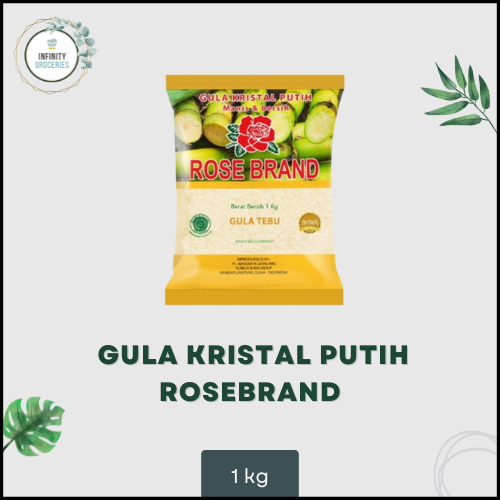 

GULA PASIR ROSEBRAND ECER 1 KG MURAH !!