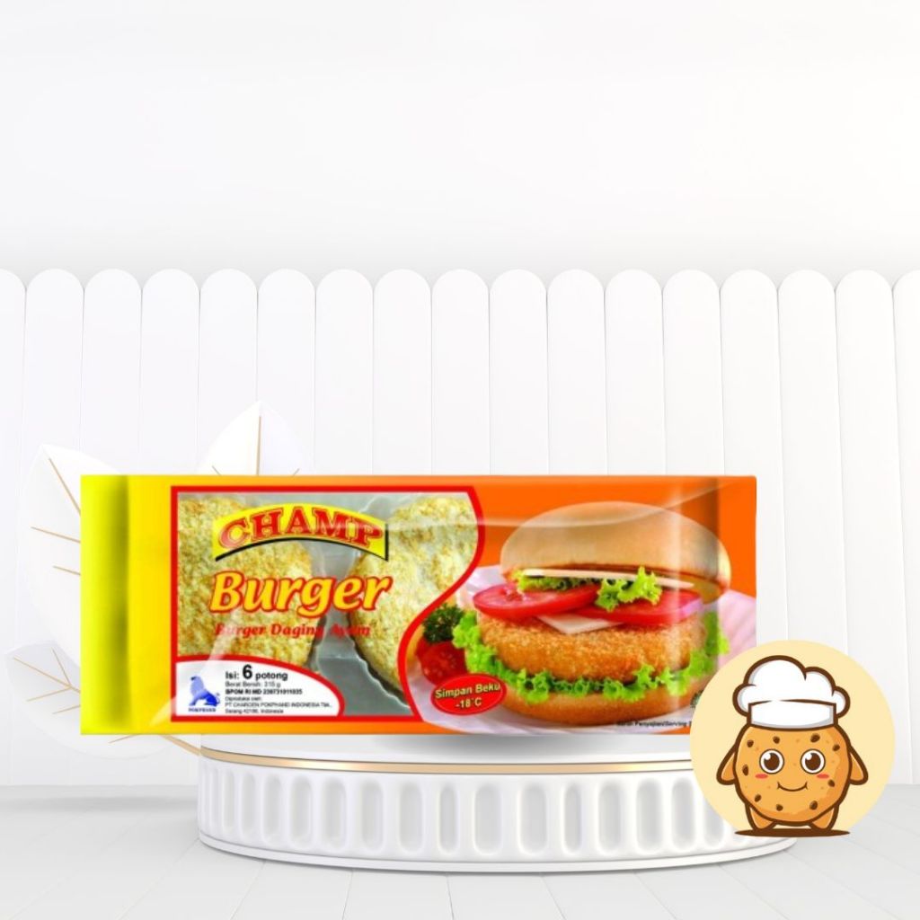

Champ Burger 315gr | MAGETAN DAN SEKITARNYA