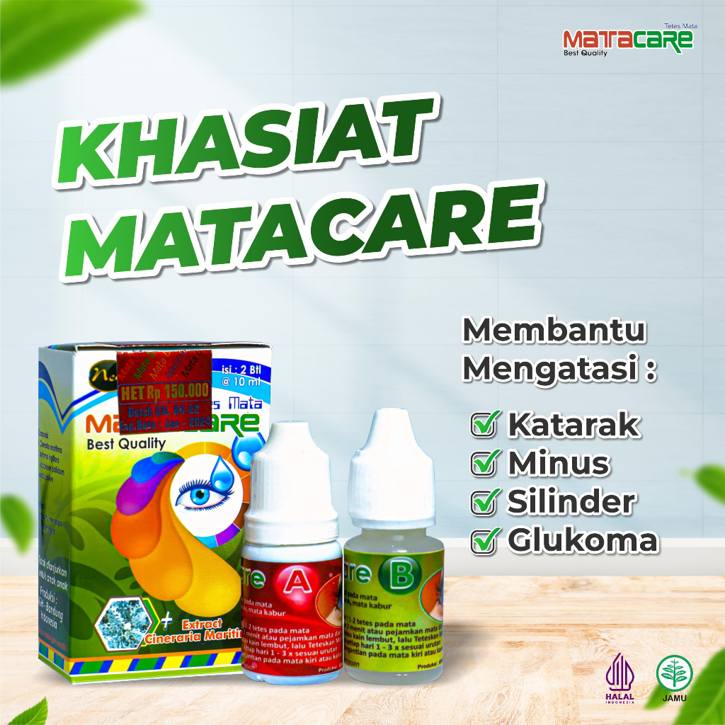 TETES MATA MATACARE UNTUK MATA MINUS SILINDER DAN GLUKOMA