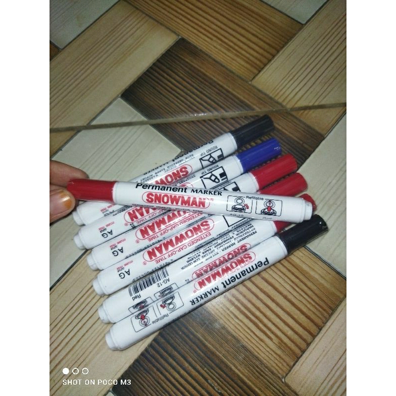 

SNOWMAN Permanent MARKER