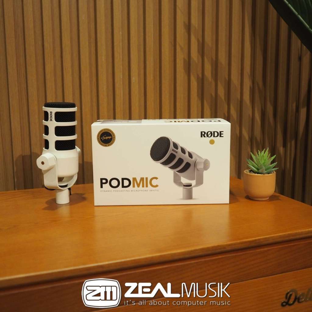 Microphone Dynamic Podcast RODE Pod Mic RODE Podmic Rode Pod-Mic  - Zeal Musik Jogja