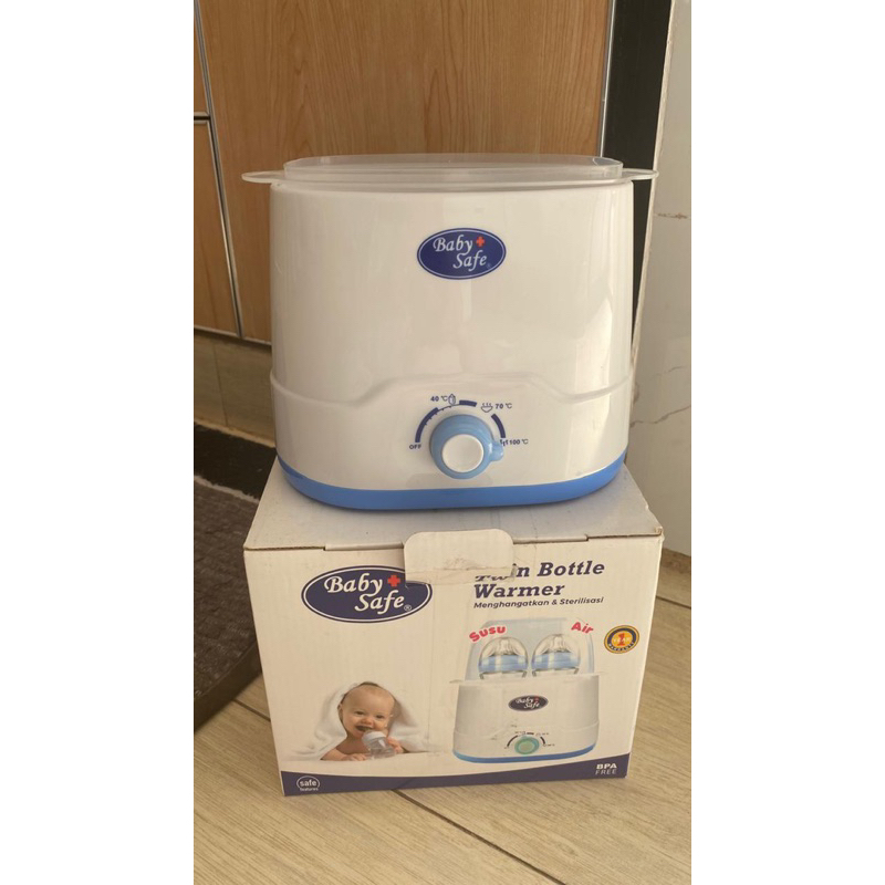 BABYSAFE TWIN BOTTLE WARMER