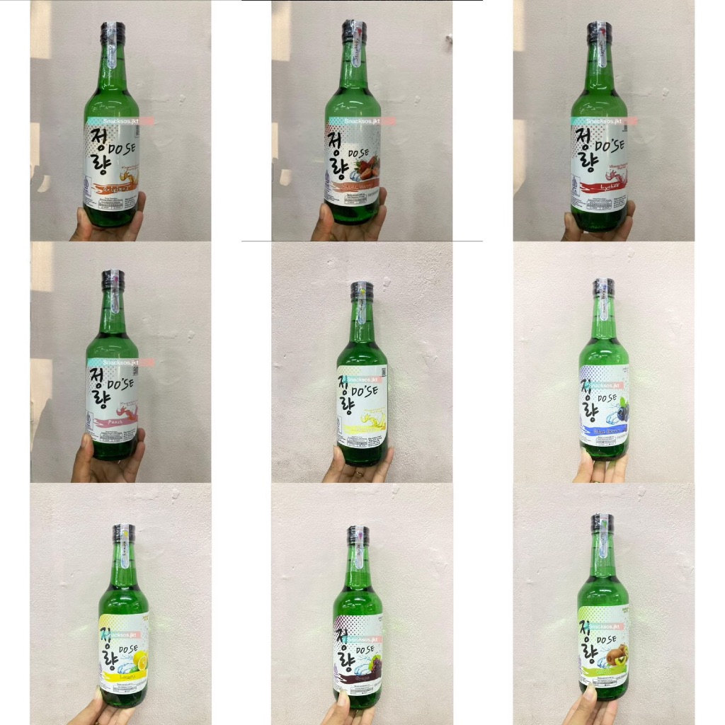 [HALAL] DOSE PEACH / ORIGINAL / STRAWBERRY / LYCHEE / GRAPE NO ALCOHOL