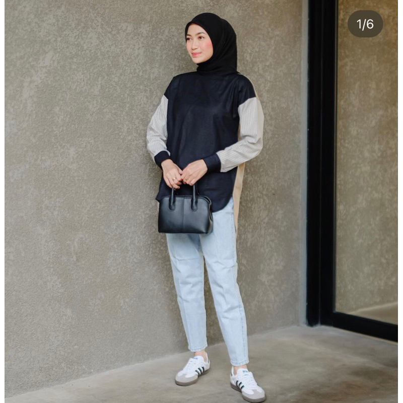 AISHA STUDIO - EMICA TOP BLACK