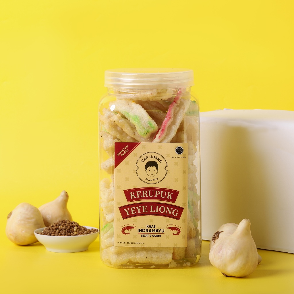 

Kerupuk Bawang Yeye Liong Baru - khas Indramayu ORIGINAL