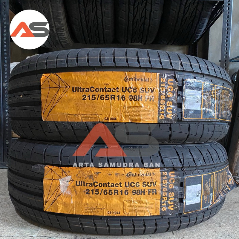 Ban Continental Ultra Contact UC6 SUV 215 / 65 R 16 R16