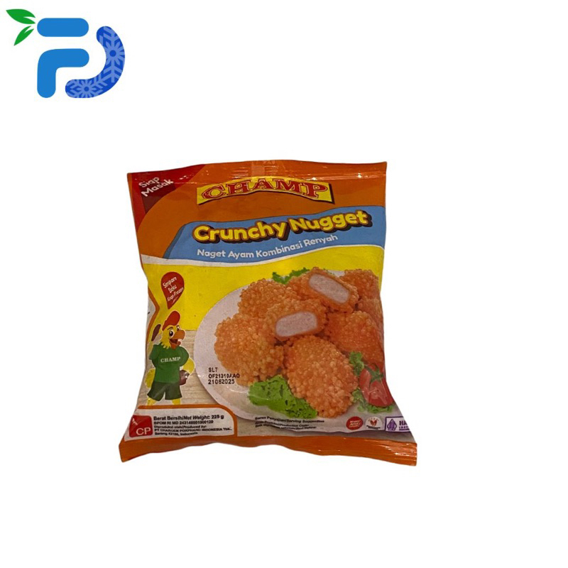 

CHAMP CRUNCHY NUGGET 225GR