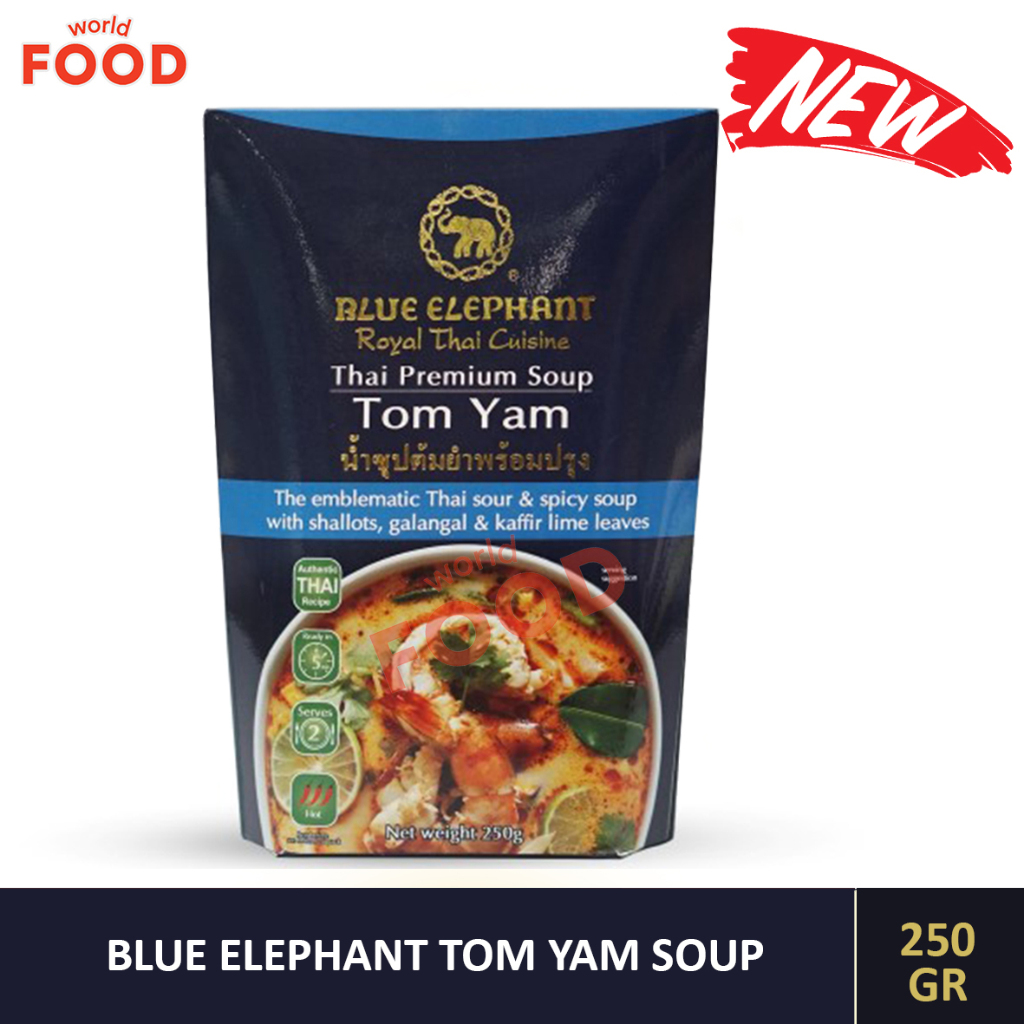 

BLUE ELEPHANT TOM YAM SOUP 250GR