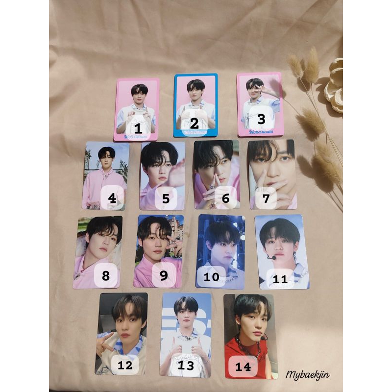 [NCT DREAM] PHOTOCARD DICON CHENLE OFFICIAL